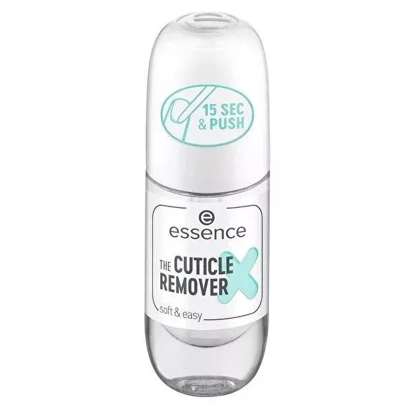 Essence Cuticle Remover Polish: Soften & Easily Remove Cuticles in 15 Seconds for a Perfect Home Manicure.