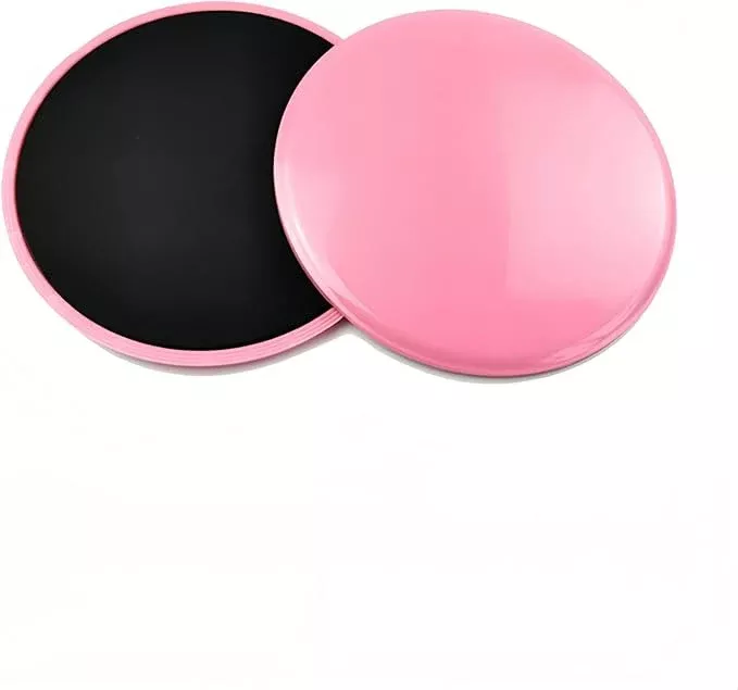 Exercise Core Sliders, Dual Sided Exercise Gliding Discs Use on Carpet or Hardwood Floors, Light and Portable, Perfect for Abdominal&Core Workouts