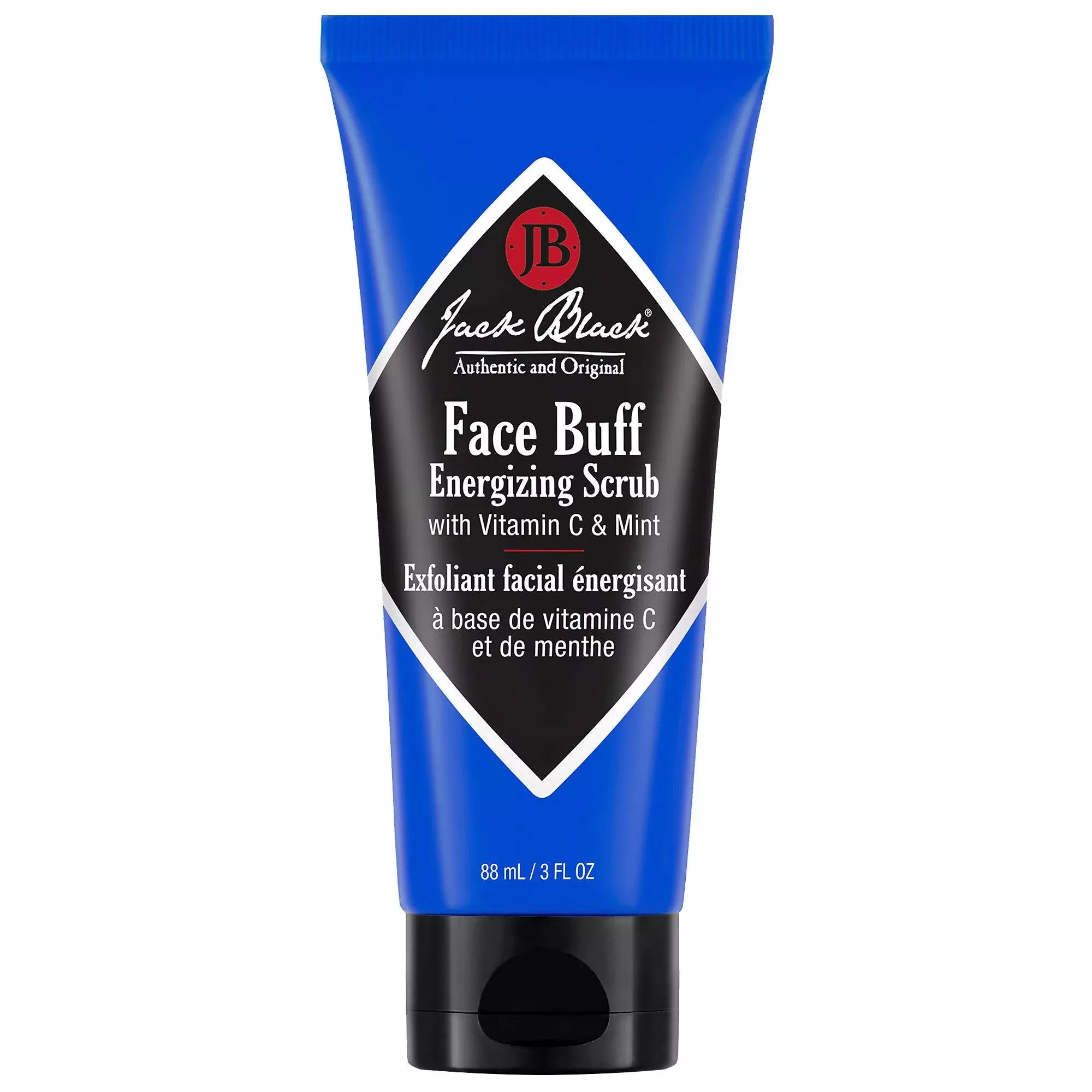 The Face Buff Energizing Scrub - Pre-Shave Exfoliating Face Scrub for Men, Improves Shaving Experience, Prevents Ingrown Hairs