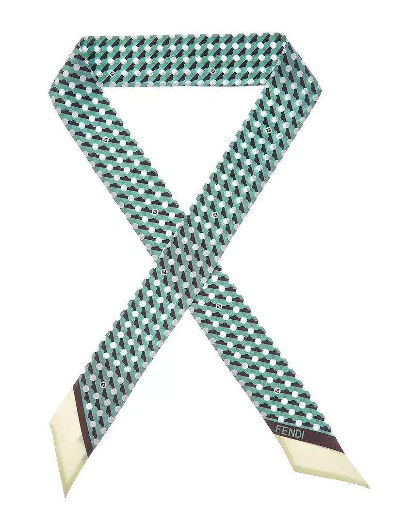 Fendi Wrappy Silk Scarf
