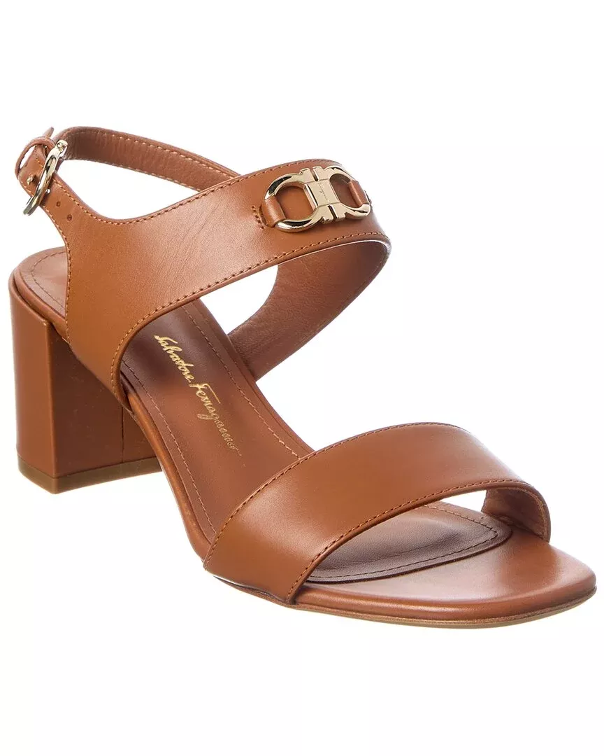 Ferragamo Cayla Leather Sandal
