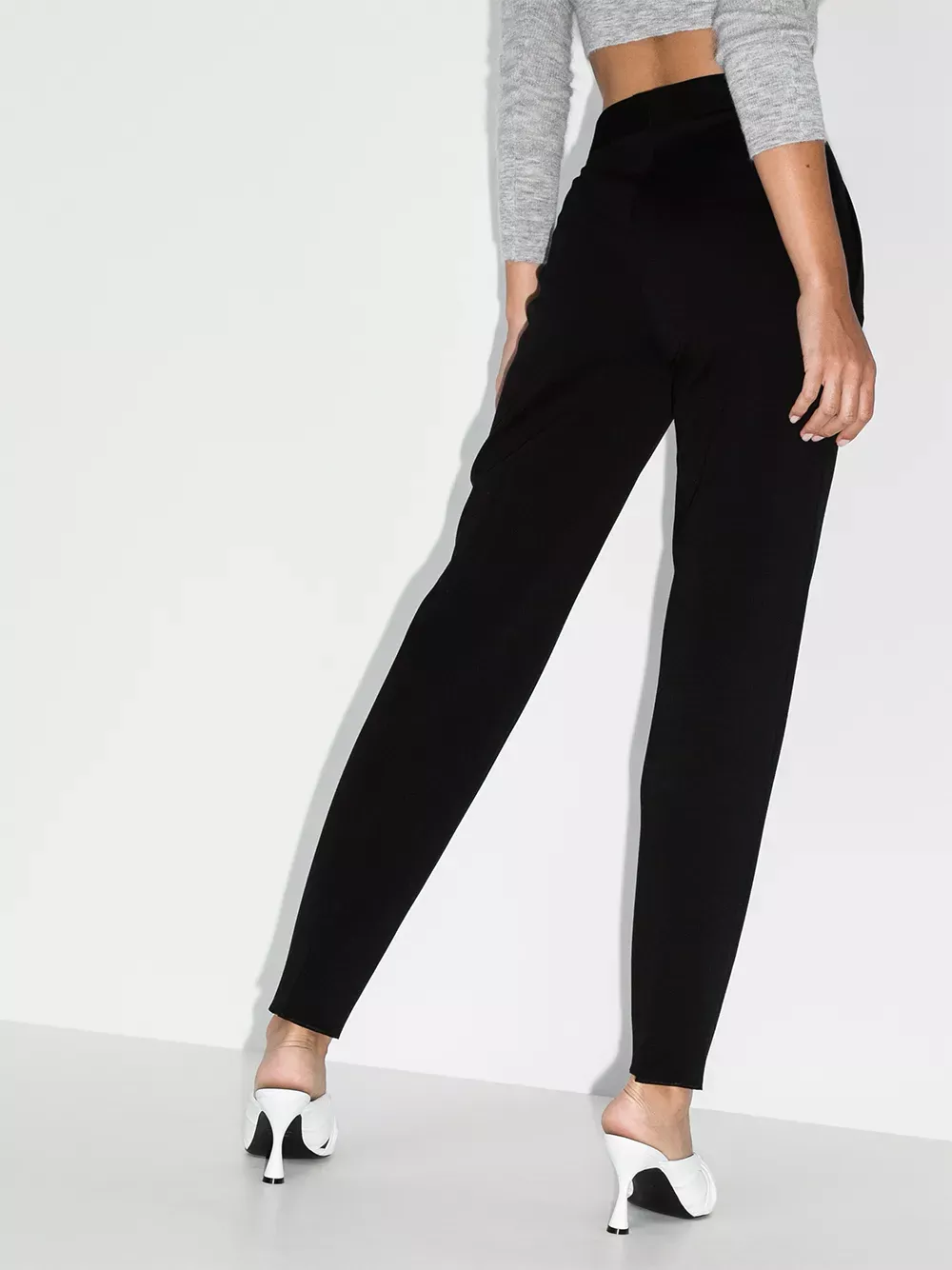 Ferragamo High-Waist Tailored Trousers