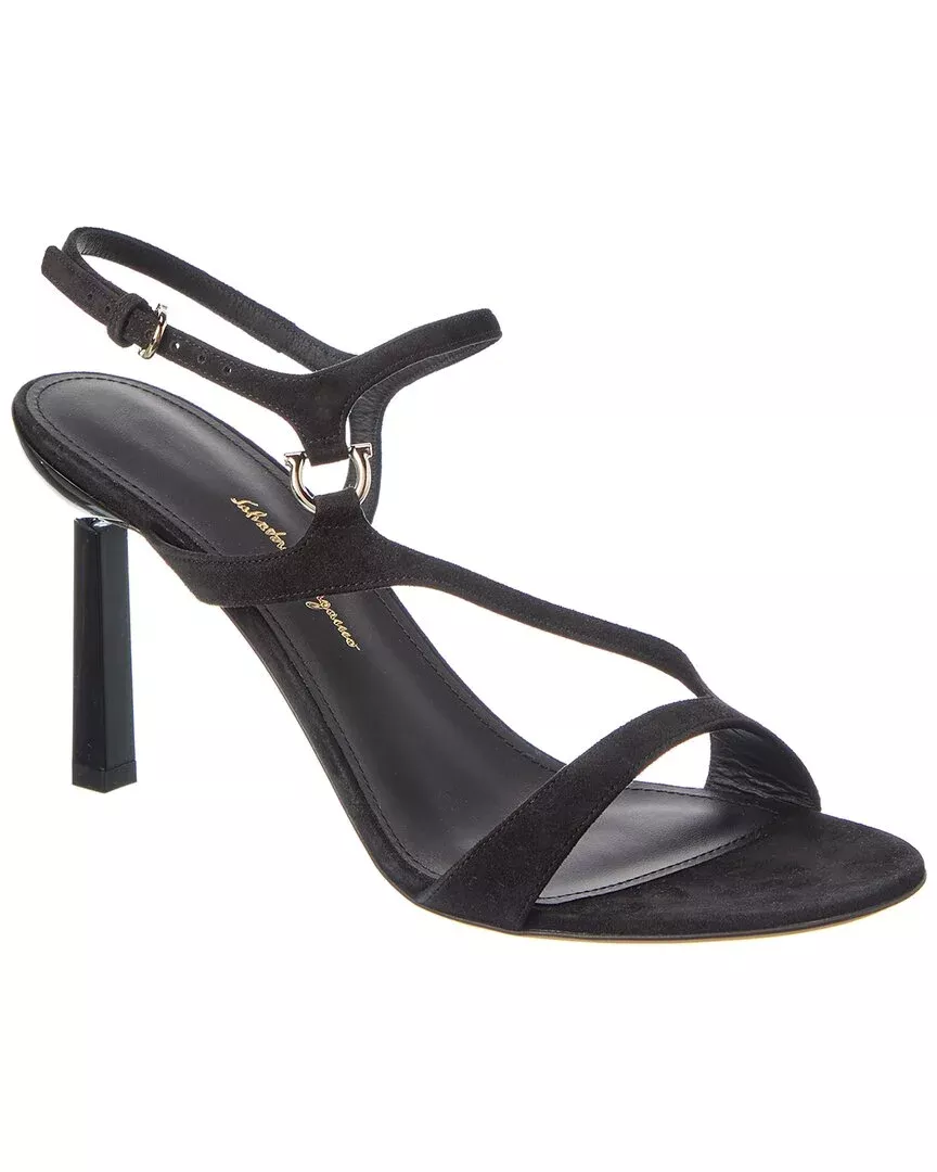 Ferragamo Jille Suede Sandal