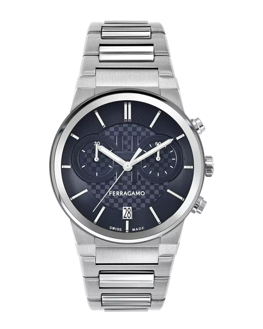 Ferragamo Men's Sapphire Chrono Watch