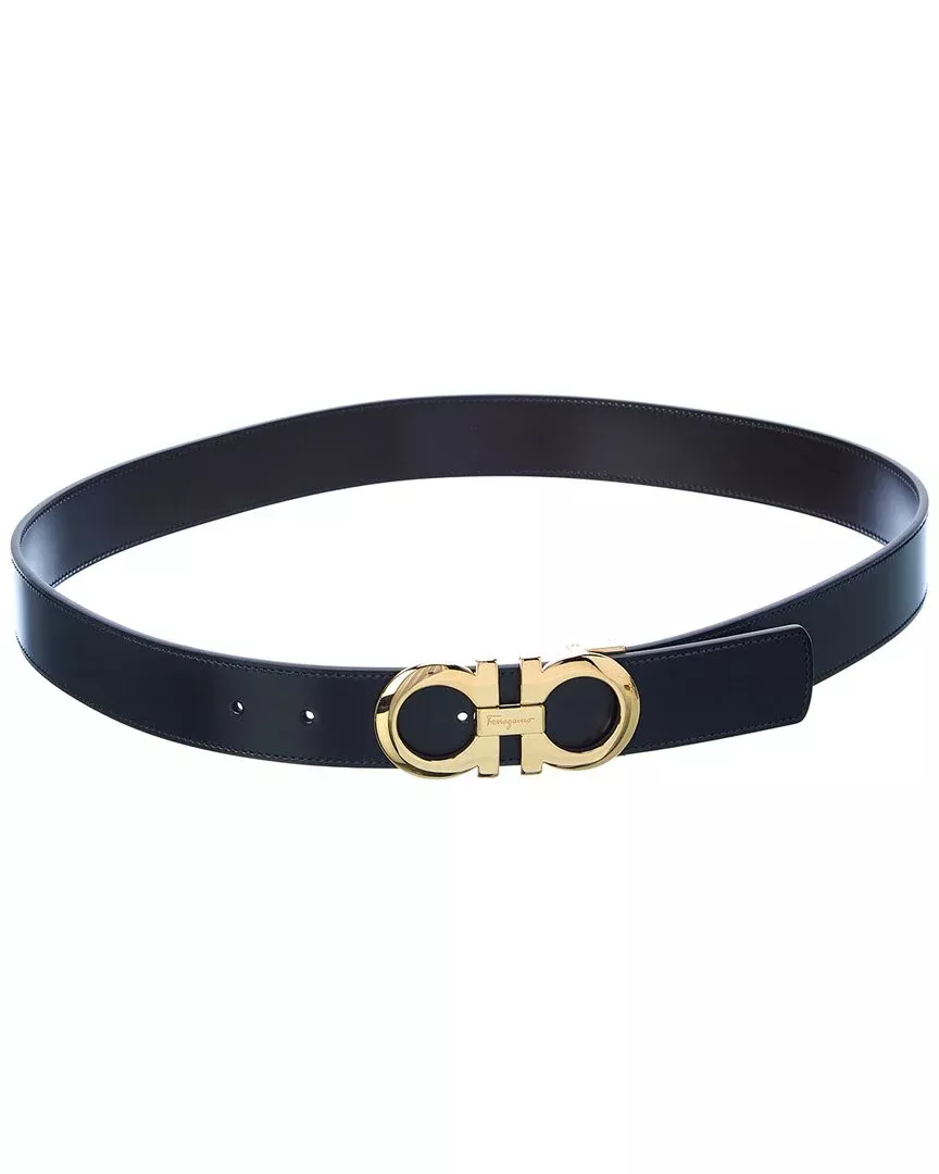 Ferragamo Reversible & Adjustable Leather Belt