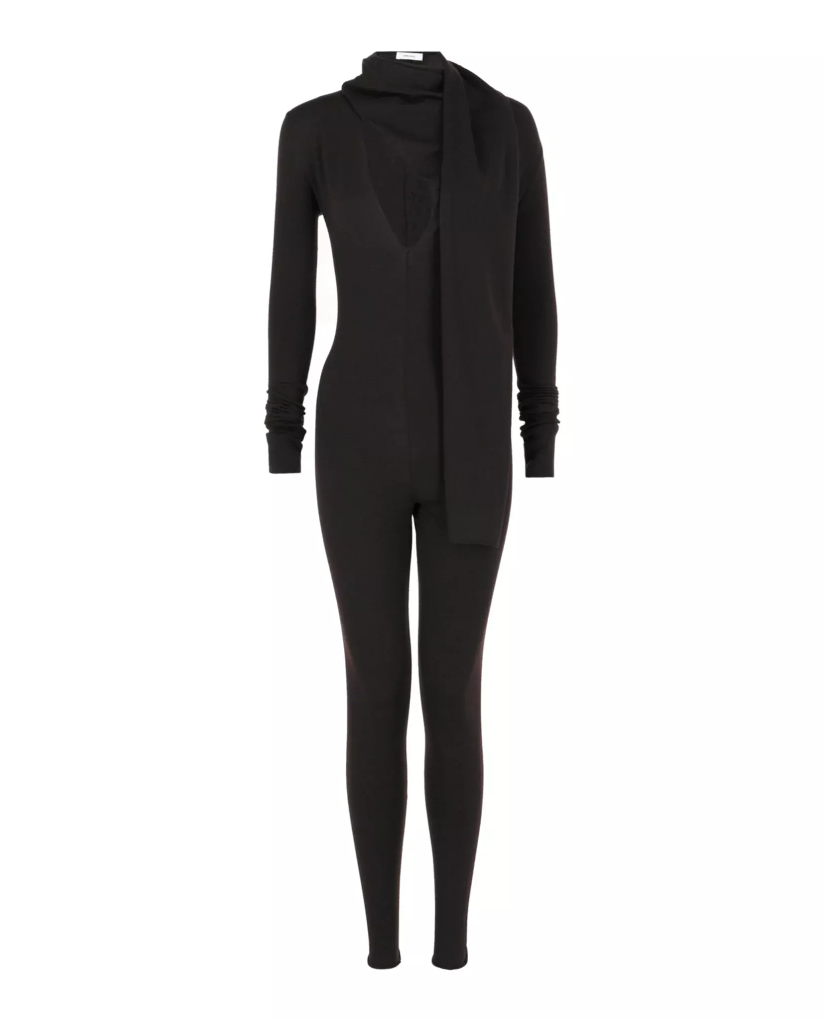 Ferragamo Womens Draped Cutout Jumpsuit