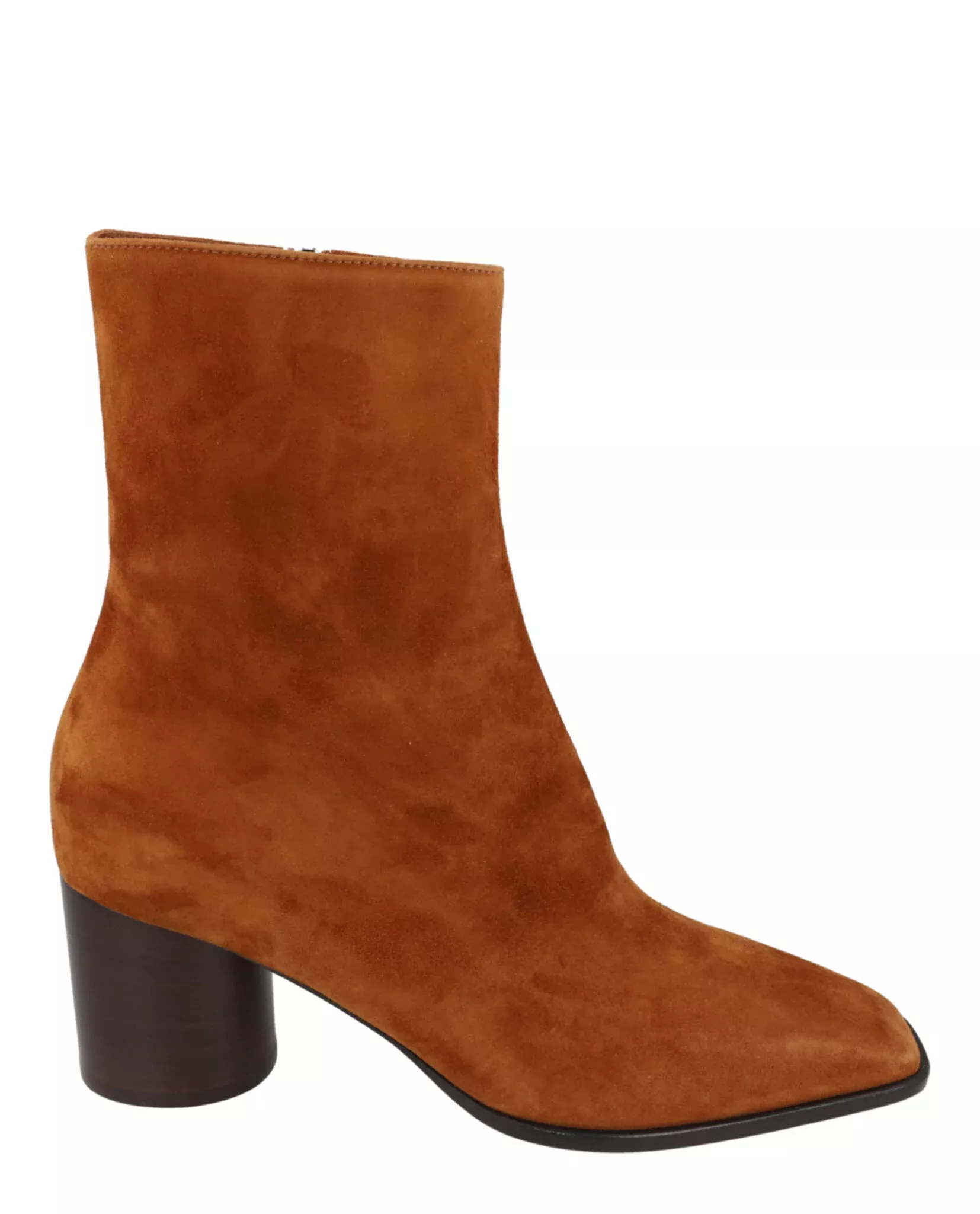 Ferragamo Womens Pampero Suede Booties