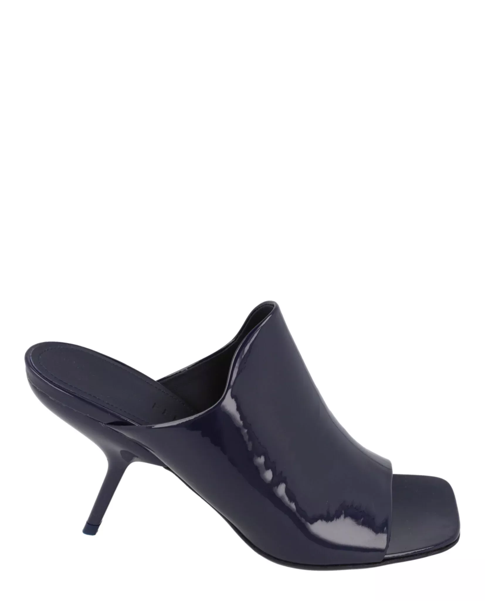 Ferragamo Womens Patent Era Mule Heels
