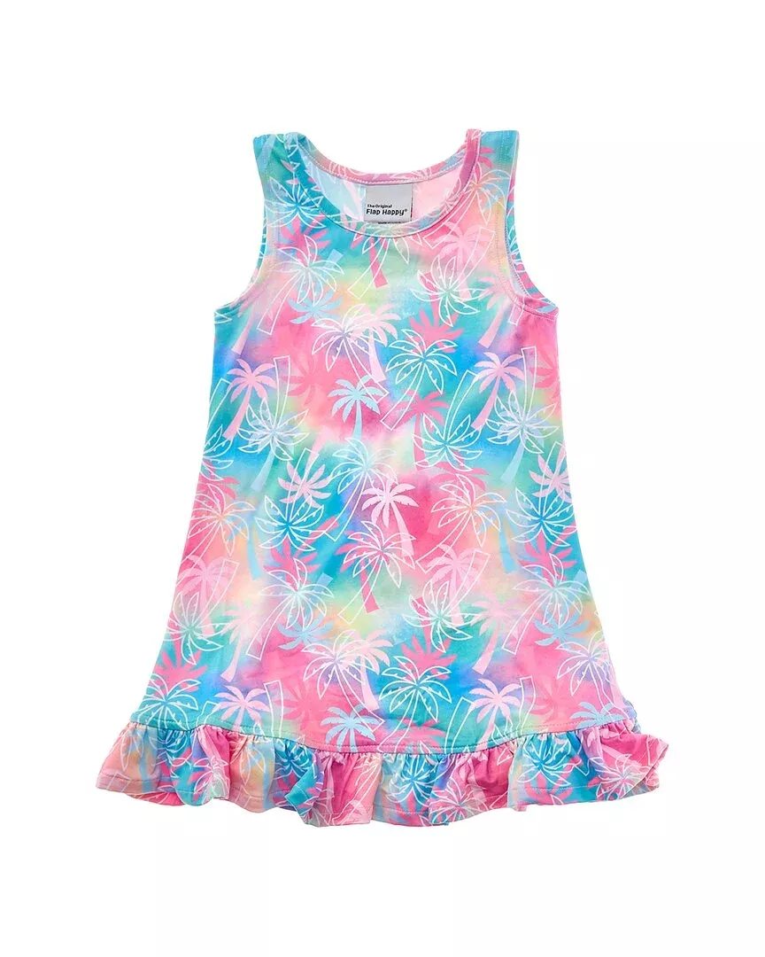 Flap Happy Printed Dress