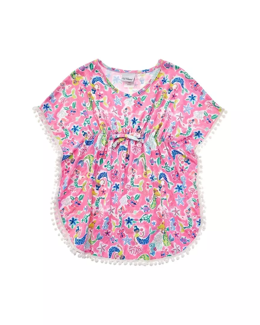 Flap Happy Printed Poncho