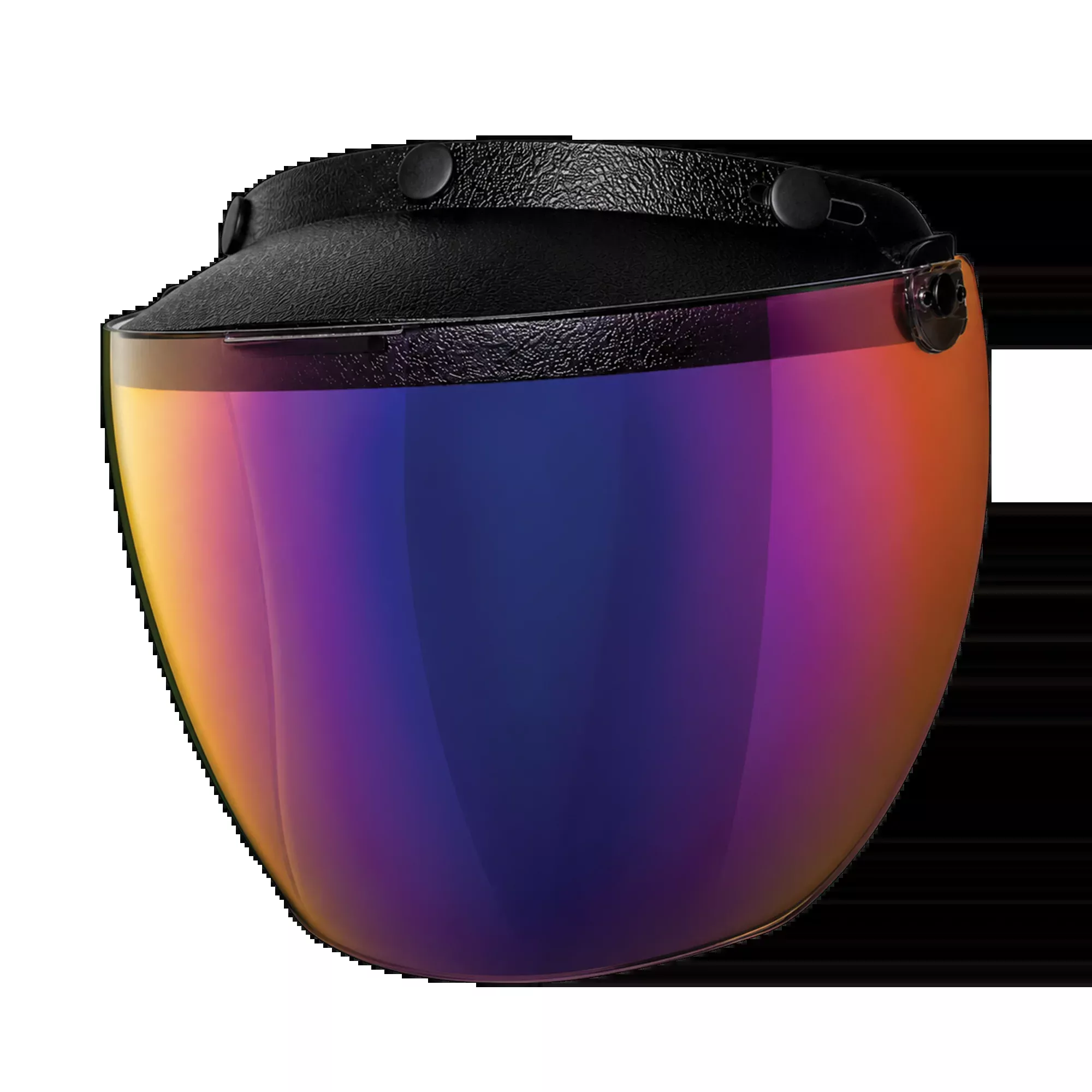 Flip Up Visor- Rainbow