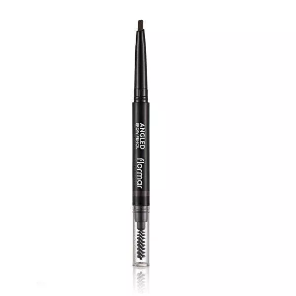 Flormar Angled Brow Pencil - Precise Eyebrow Makeup for Enhanced Shape & Fullness