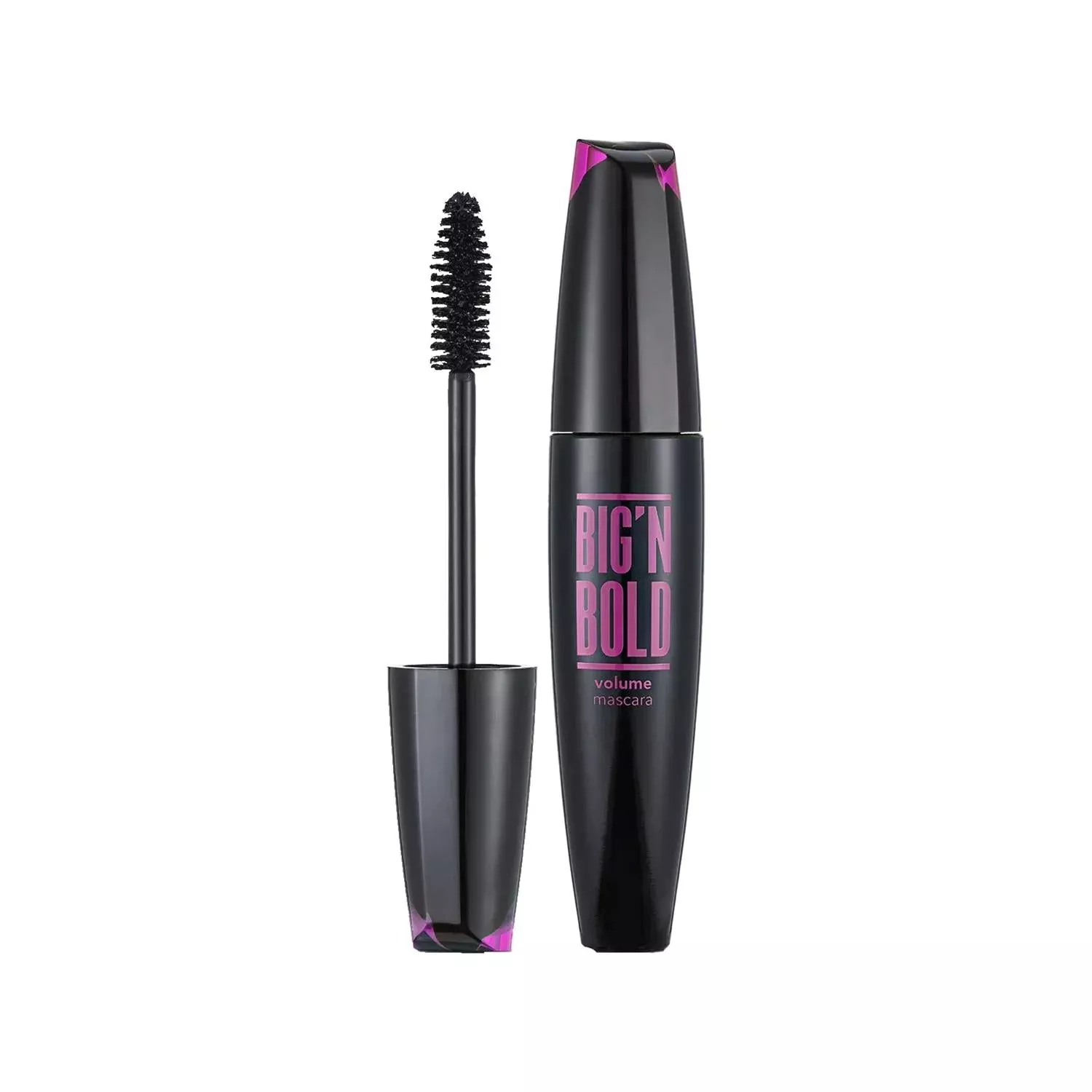 Flormar Big'n Bold Volume Mascara - 15ml Black, Volumizing & Lengthening for Dramatic Eyes