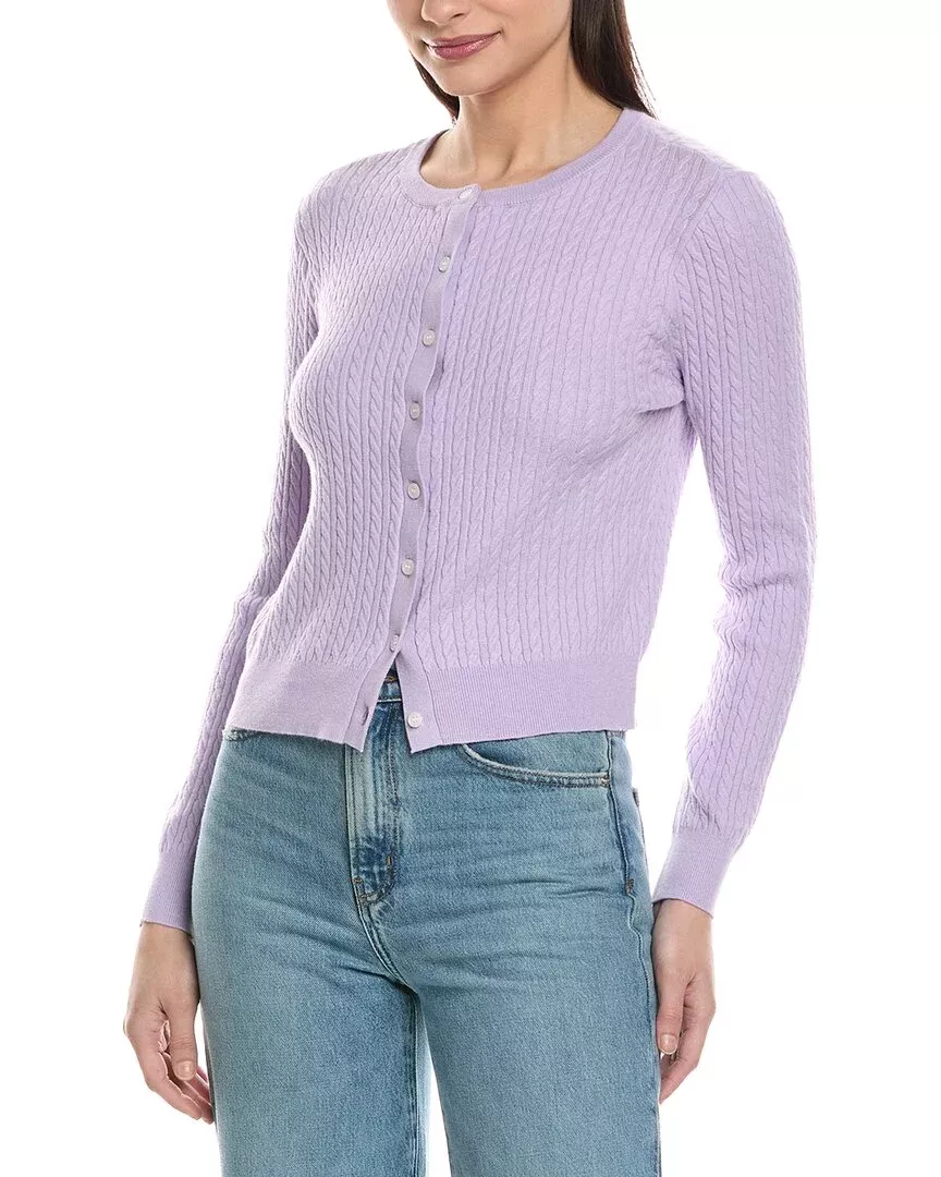 French Connection Cable Knit Cardigan