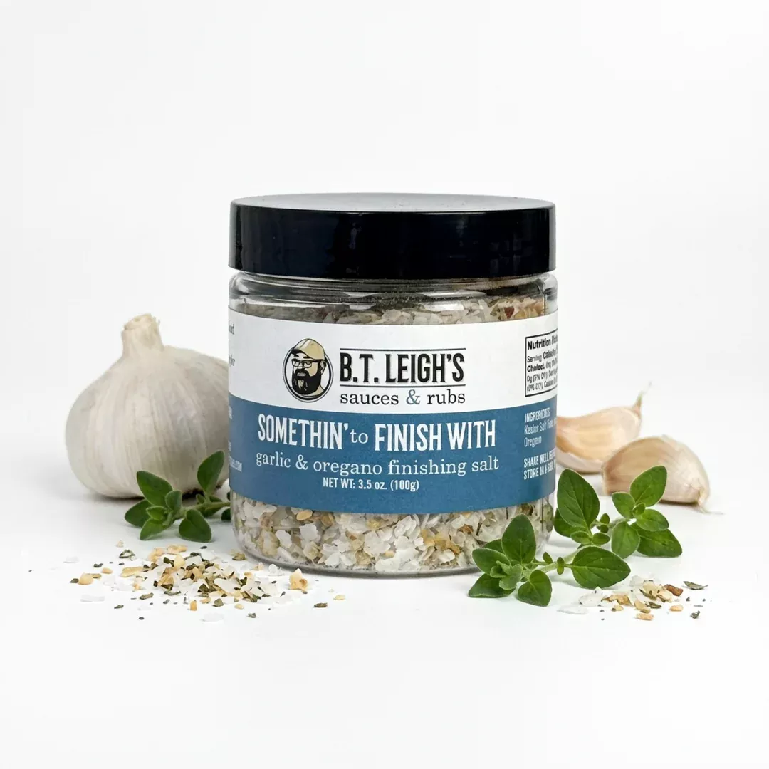 Garlic & Oregano Finishing Salt