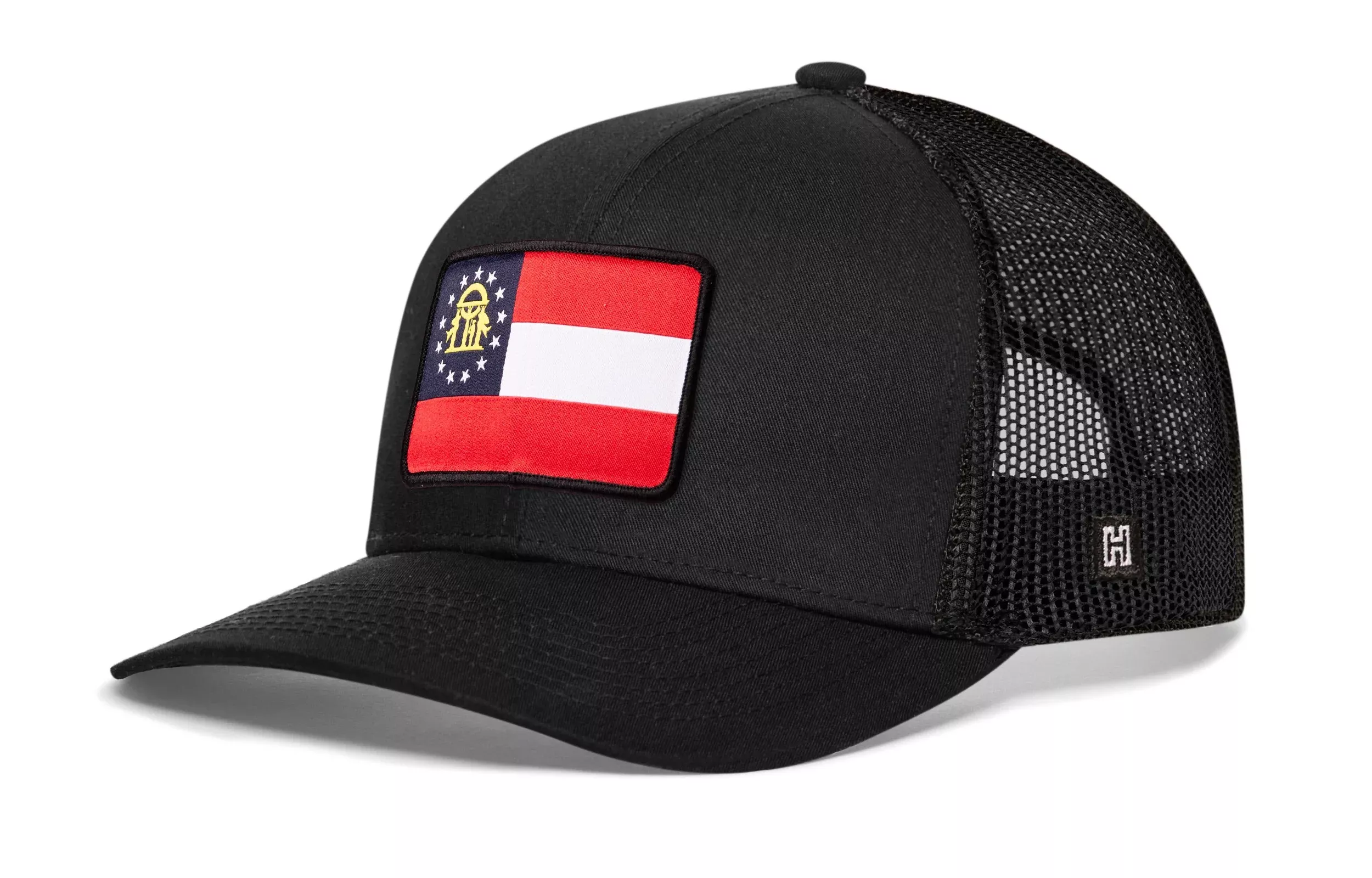 Georgia Flag Trucker Hat|GA Snapback