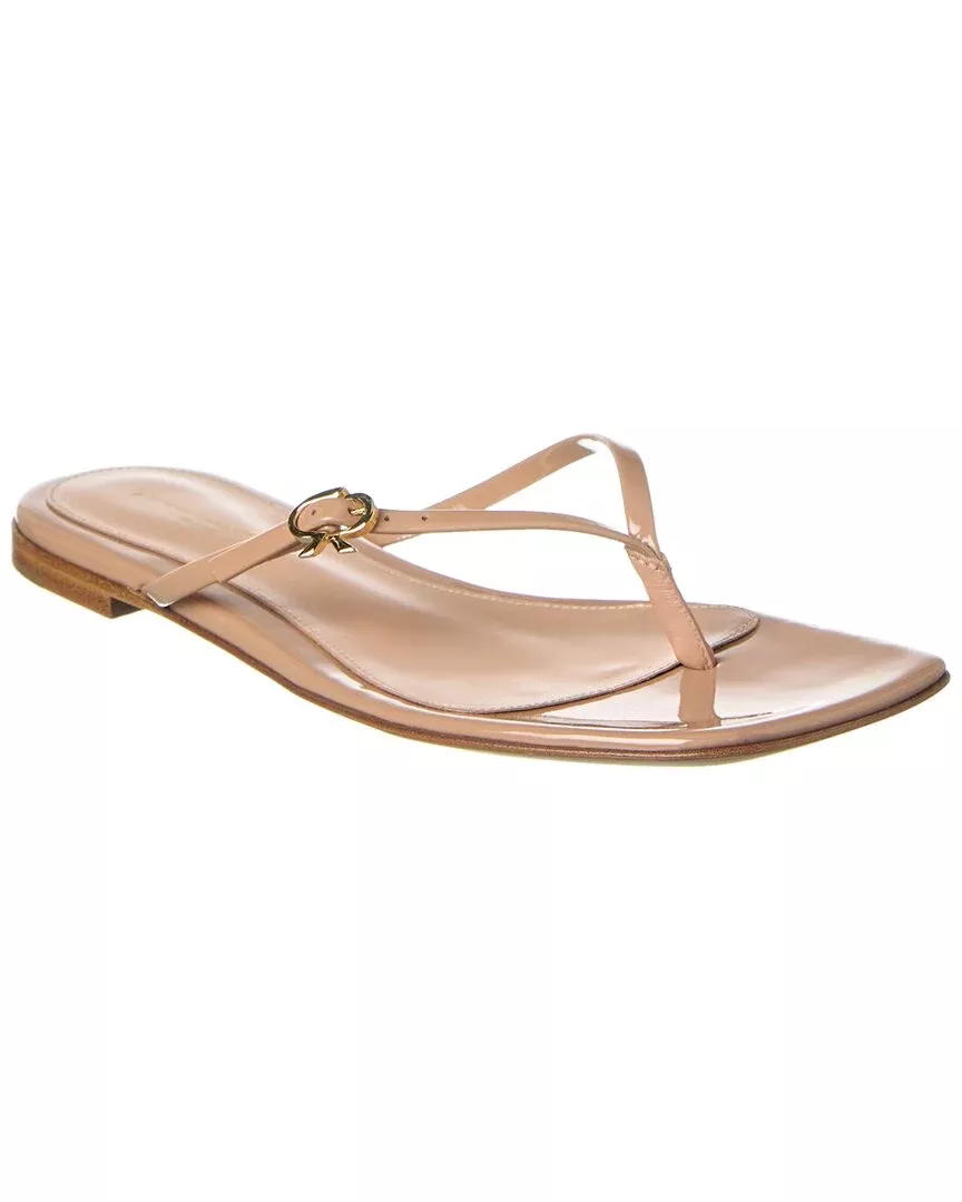 Gianvito Rossi Jaipur Patent Sandal