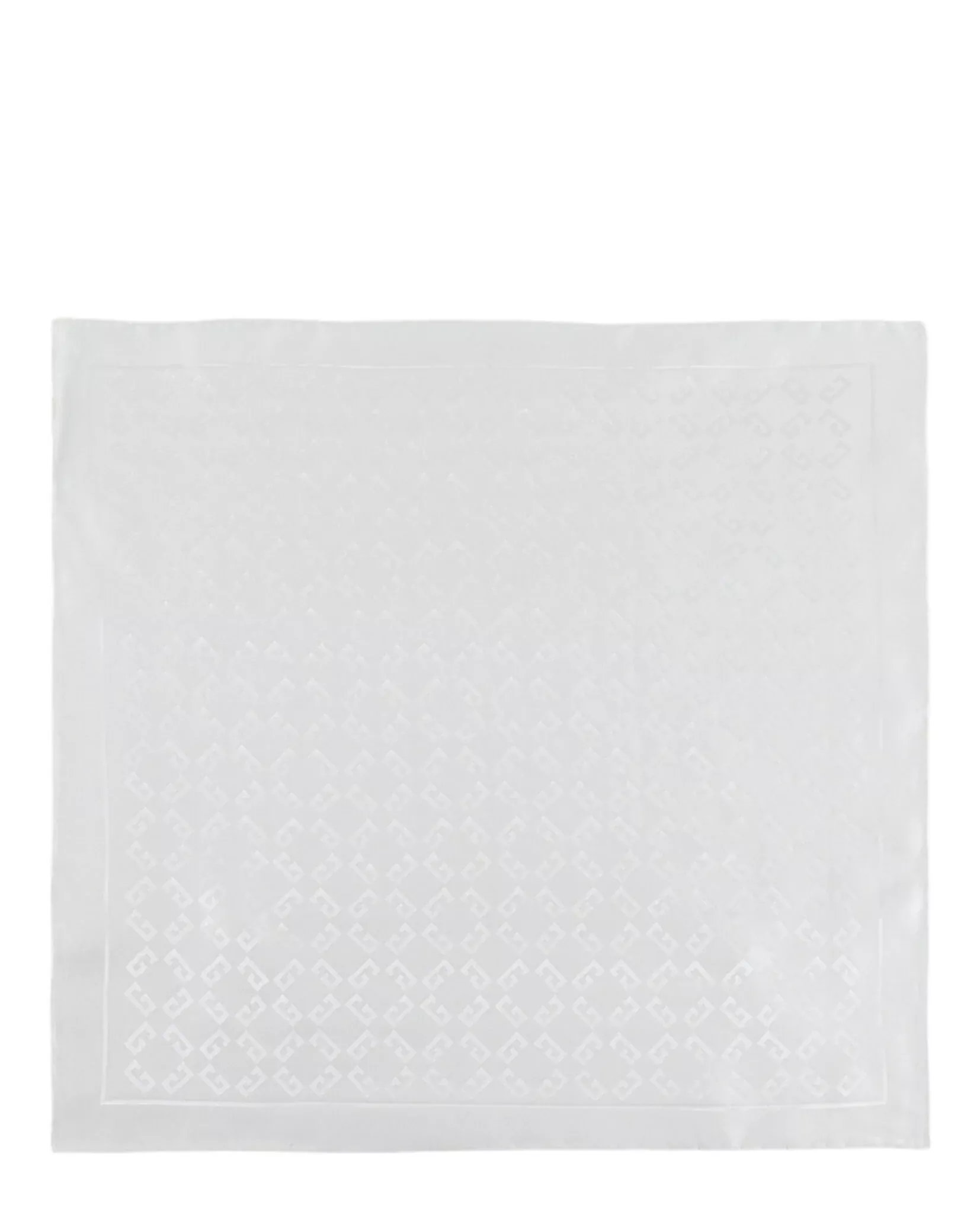 Givenchy Mens 4G Monogram Pocket Square