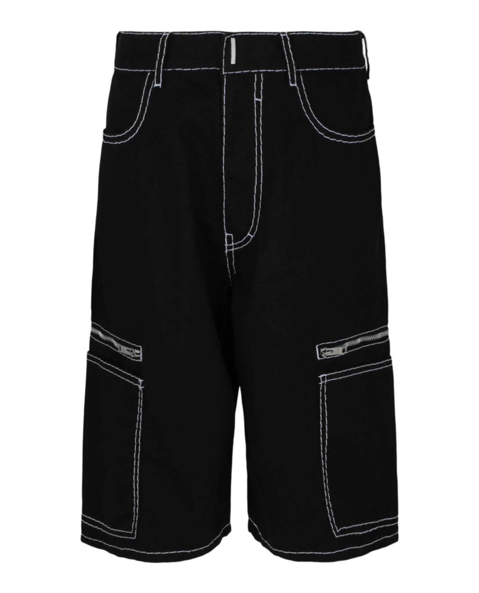 Givenchy Mens Contrast Stitch Bermuda Shorts