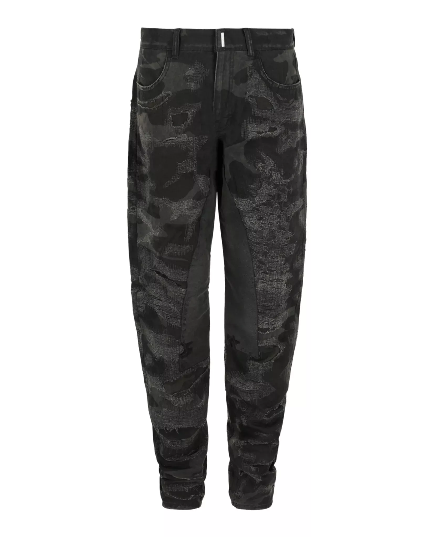 Givenchy Mens Slim-Fit Distressed Jeans