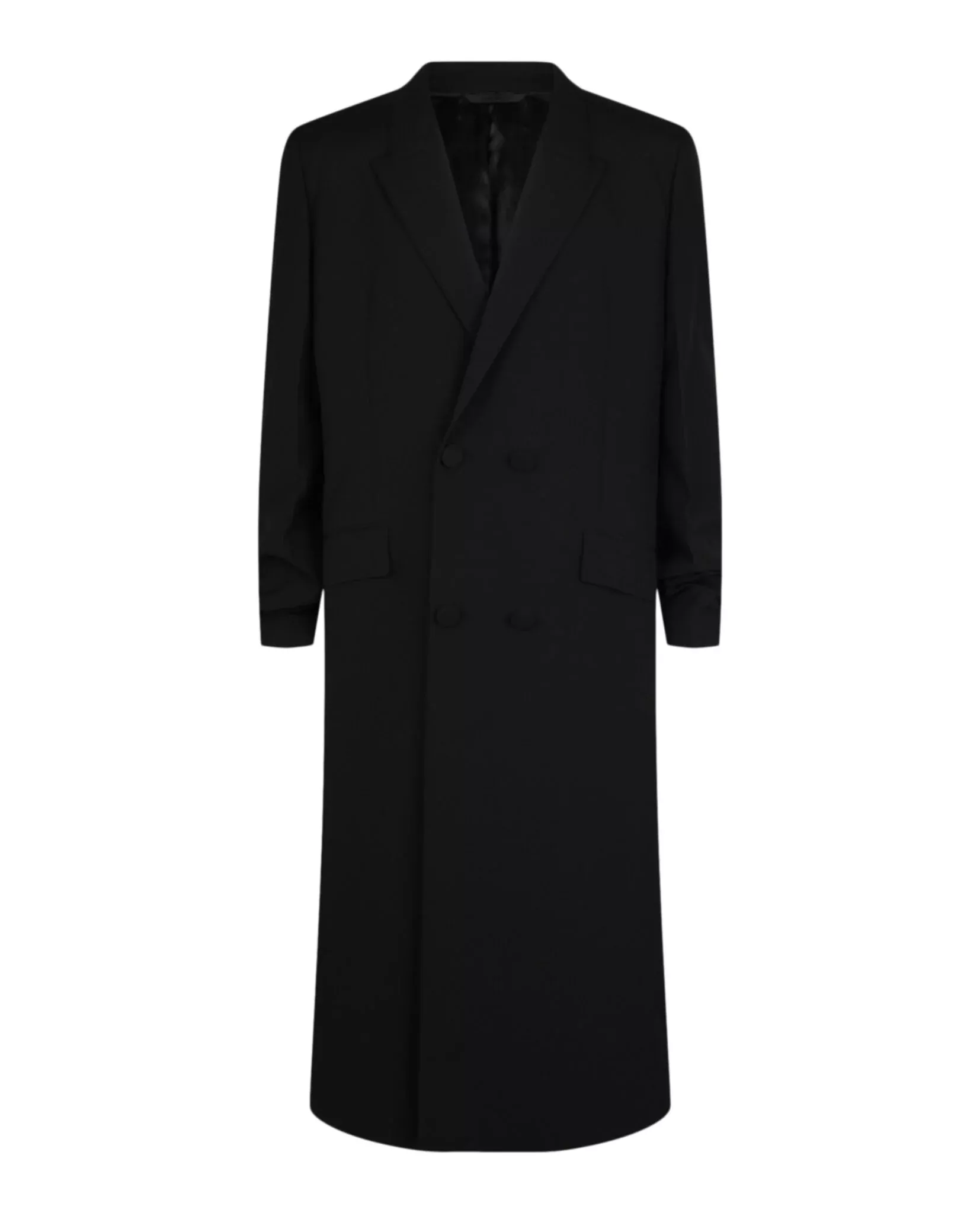 Givenchy Mens Slim-Fit Double Breasted Coat