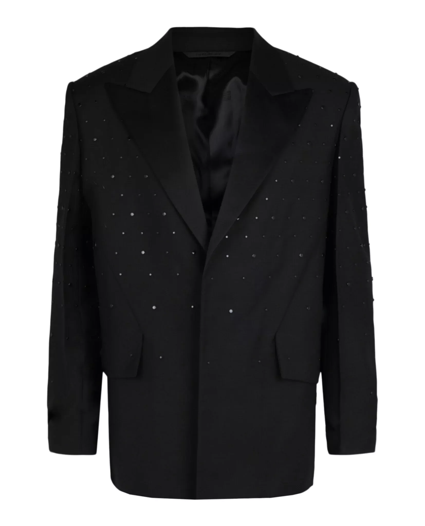 Givenchy Mens Studded Single-Breasted Blazer