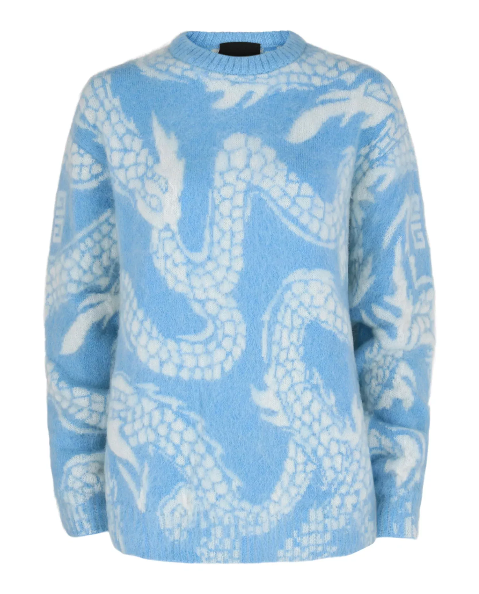 Givenchy Womens 4G Dragon Sweater