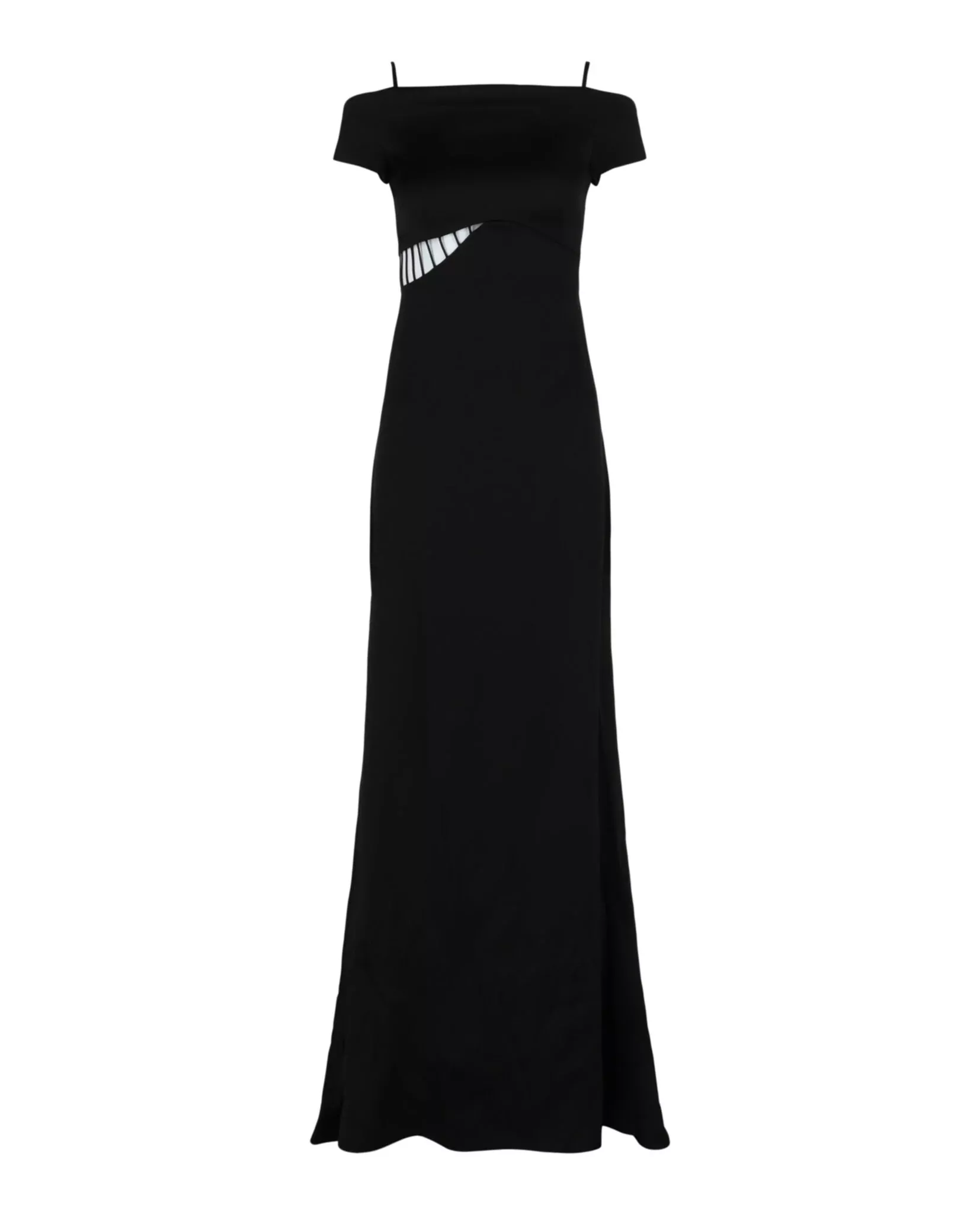 Givenchy Womens Cold Shoulder Cutout Gown
