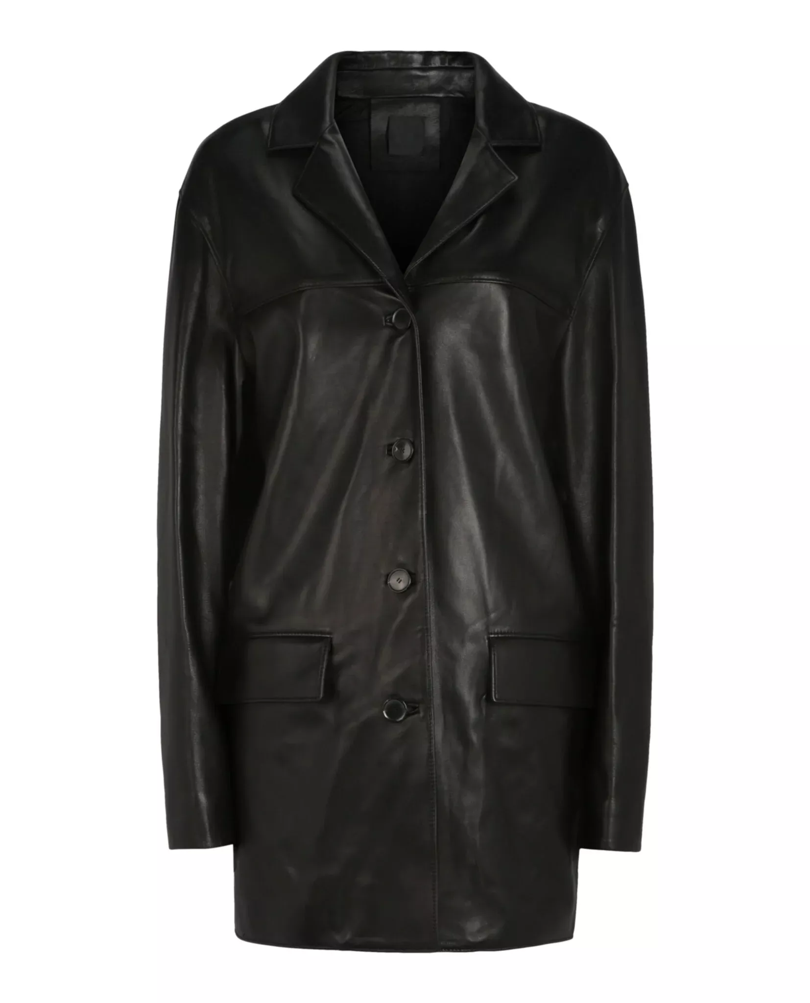 Givenchy Womens Oversized Single-Breast Blazer
