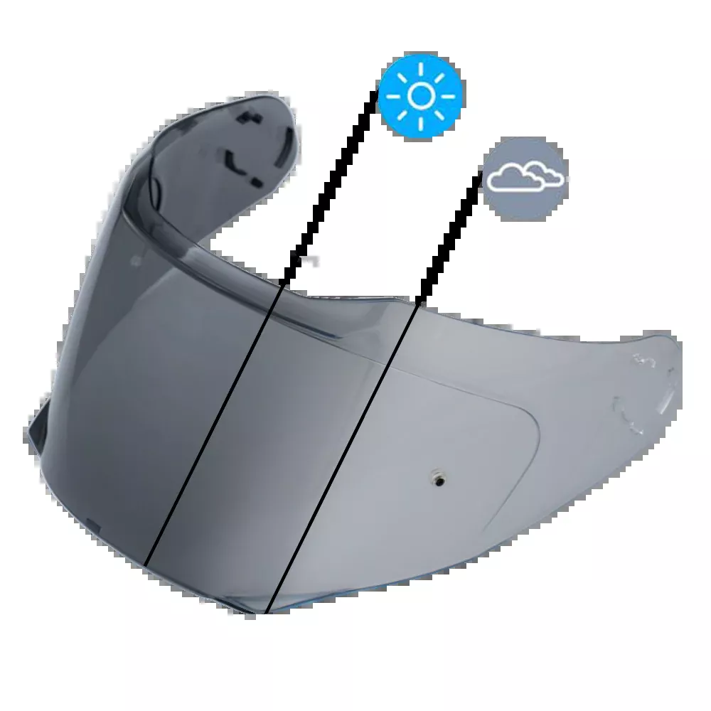 Glide Shield Outer- Photochromic Smoke