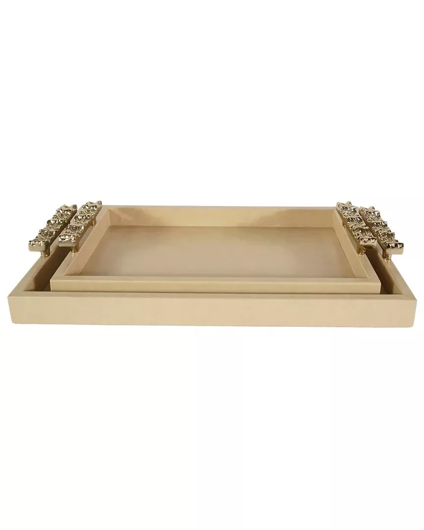Go Home Set Of 2 Kensington Trays
