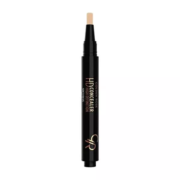 Golden Rose High Definition Concealer Makeup - Flawless Coverage, SPF 15, Vitamin E & Hyaluronic Acid
