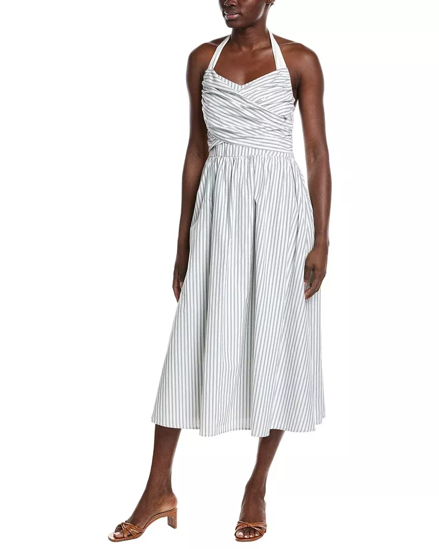 Gracia Stripped Self-Tie Dress