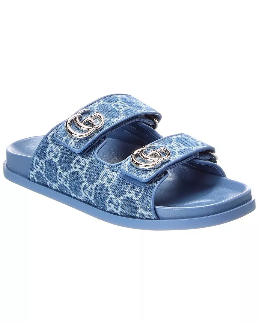 Gucci Gg Denim Sandal