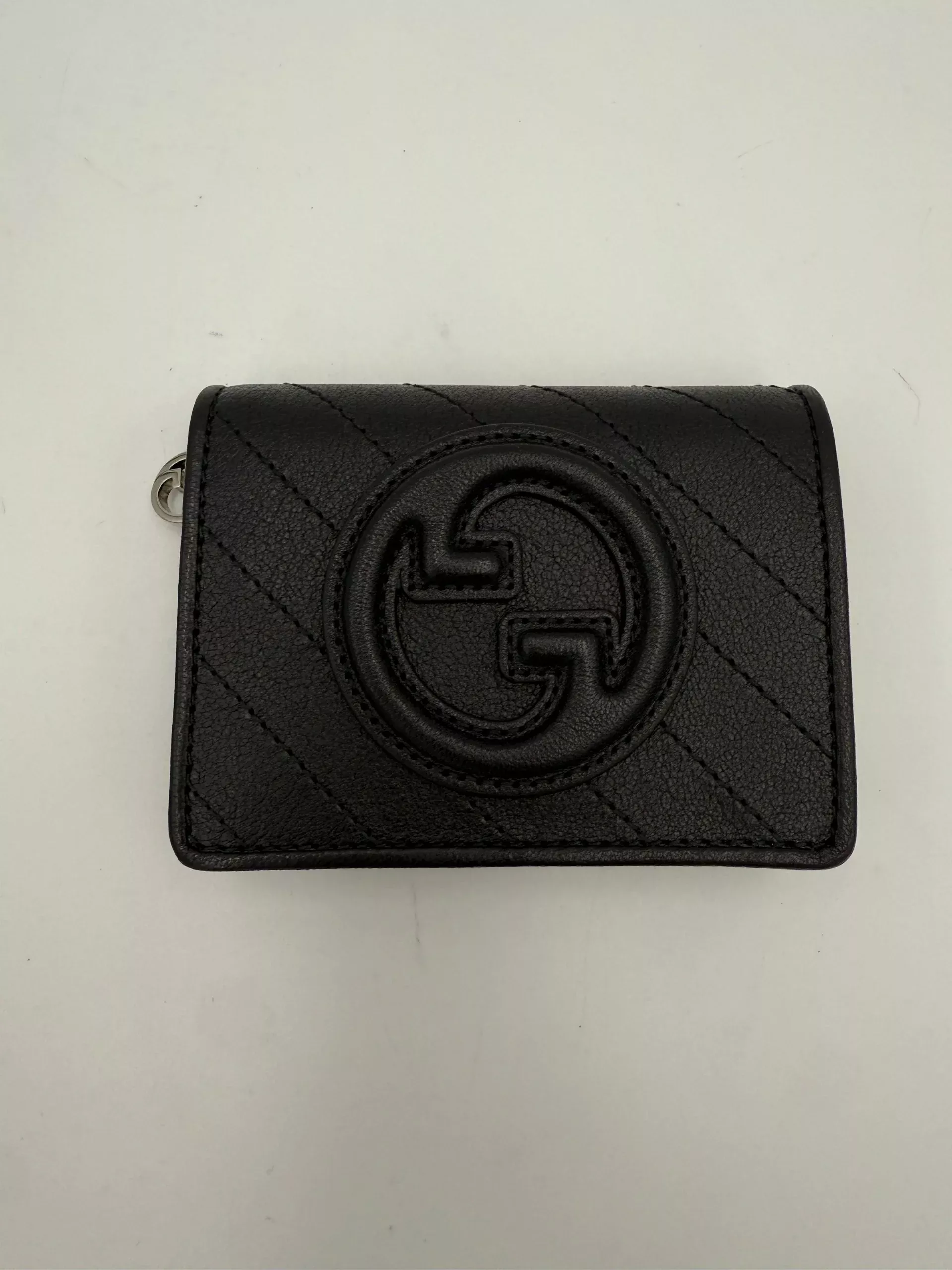Gucci GUCCI GG BLONDIE Black CompactWallet (Authentic Pre-Loved)