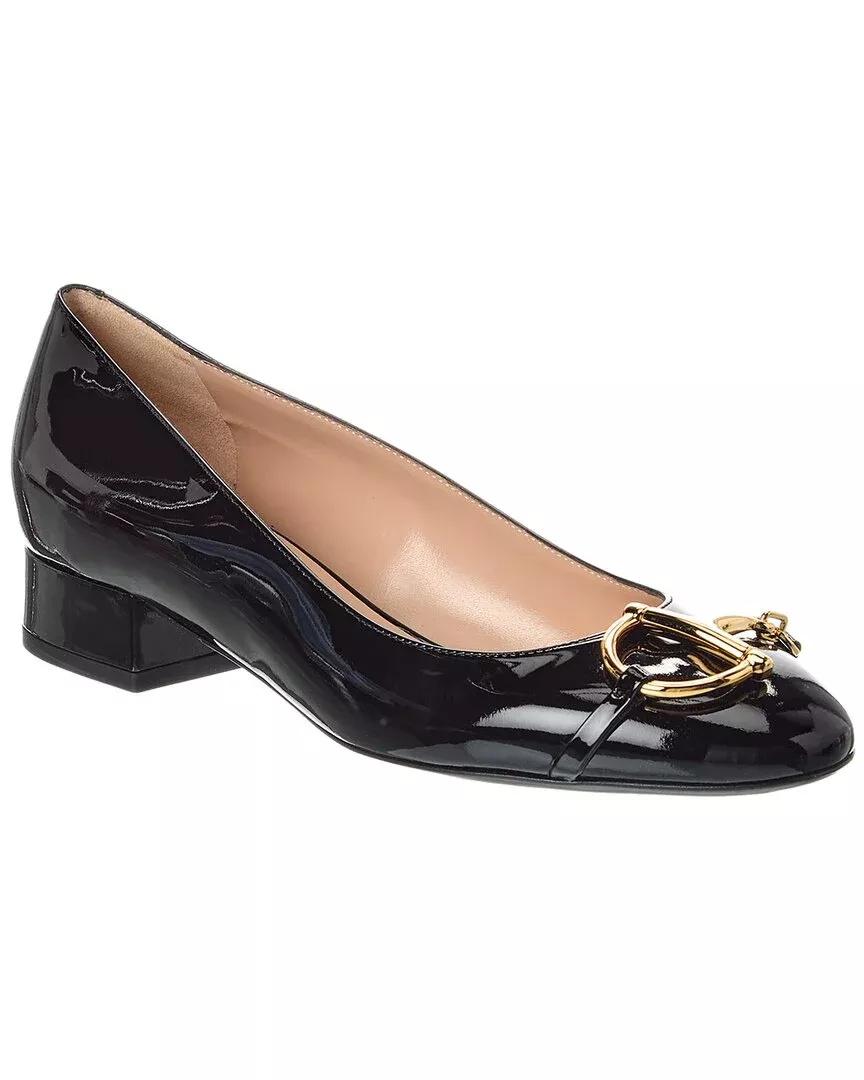 Gucci Horsebit Patent Ballet Pump