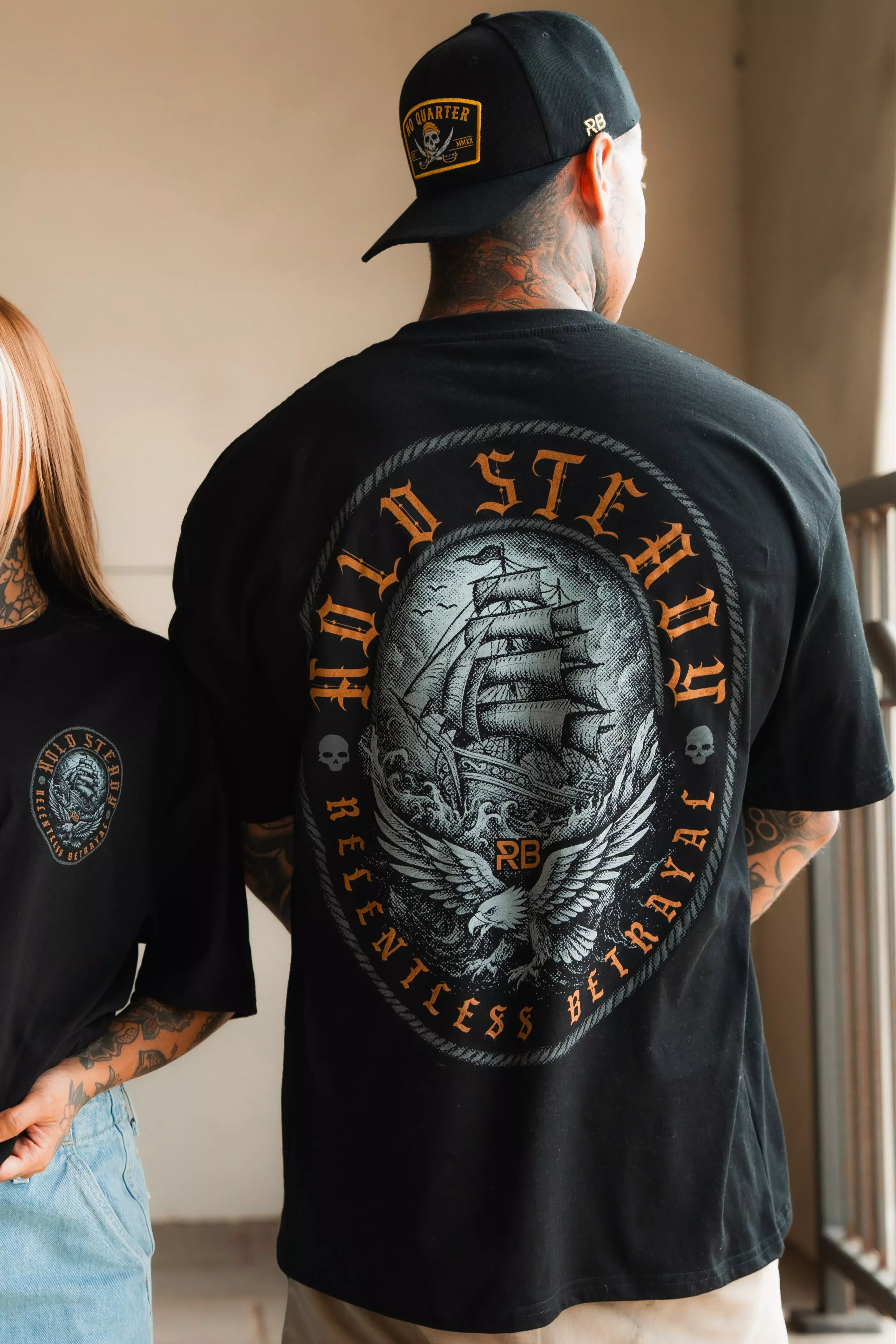 Hold Steady Premium Oversized Ghost T-Shirt