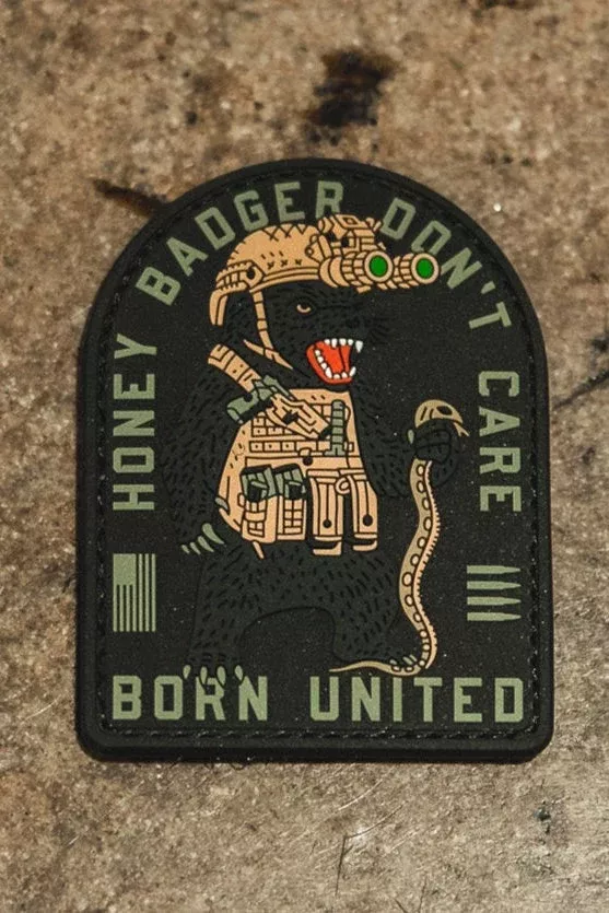Honey Badgerin' PVC Patch