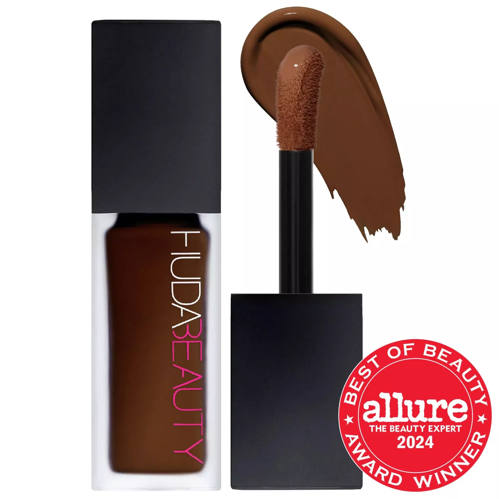 Huda Beauty #FauxFilter Waterproof Matte Concealer: Full Coverage, Long-Lasting, Vegan & Cruelty-Free - Brighten, Conceal & Perfect.