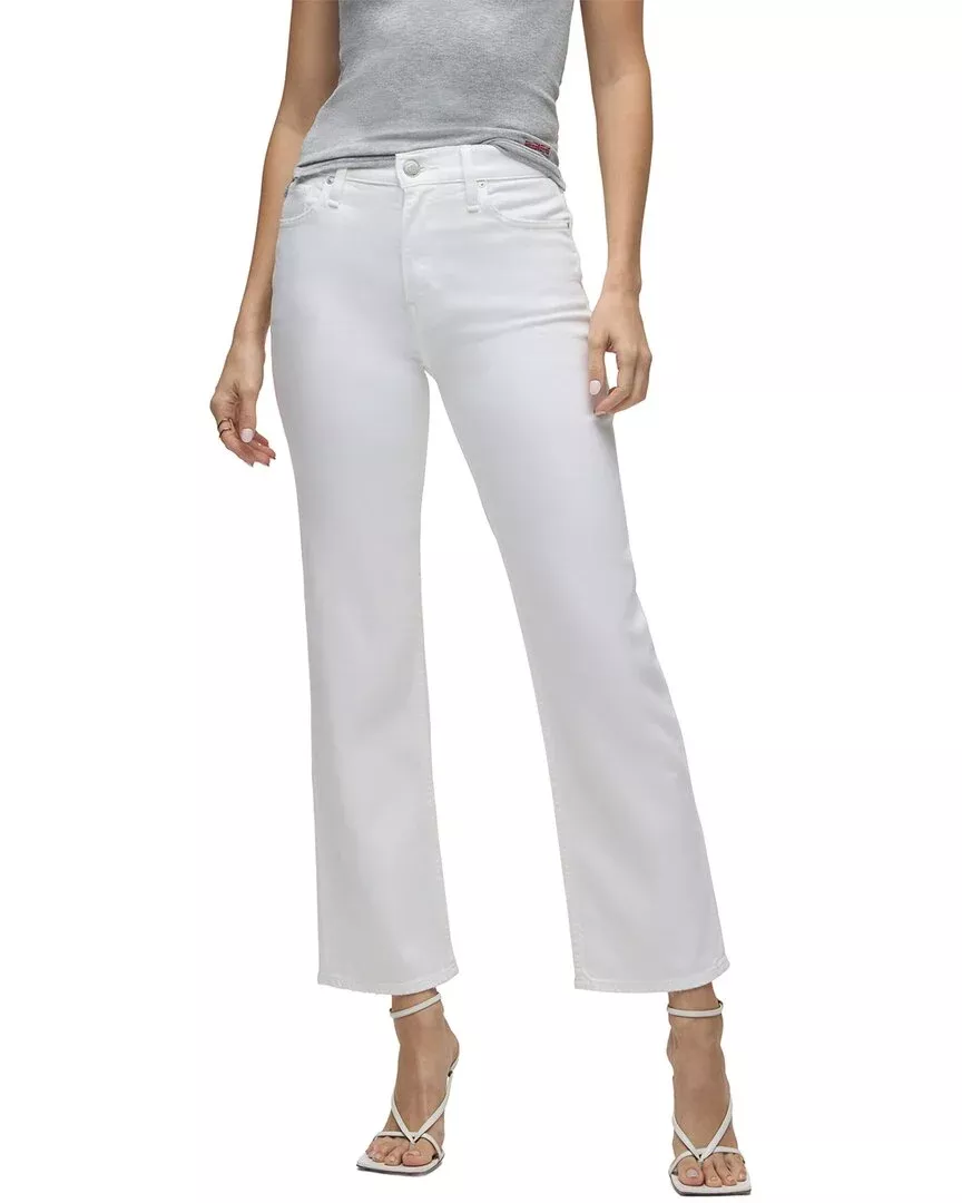 Hudson Jeans Remi White Wide Leg Jean