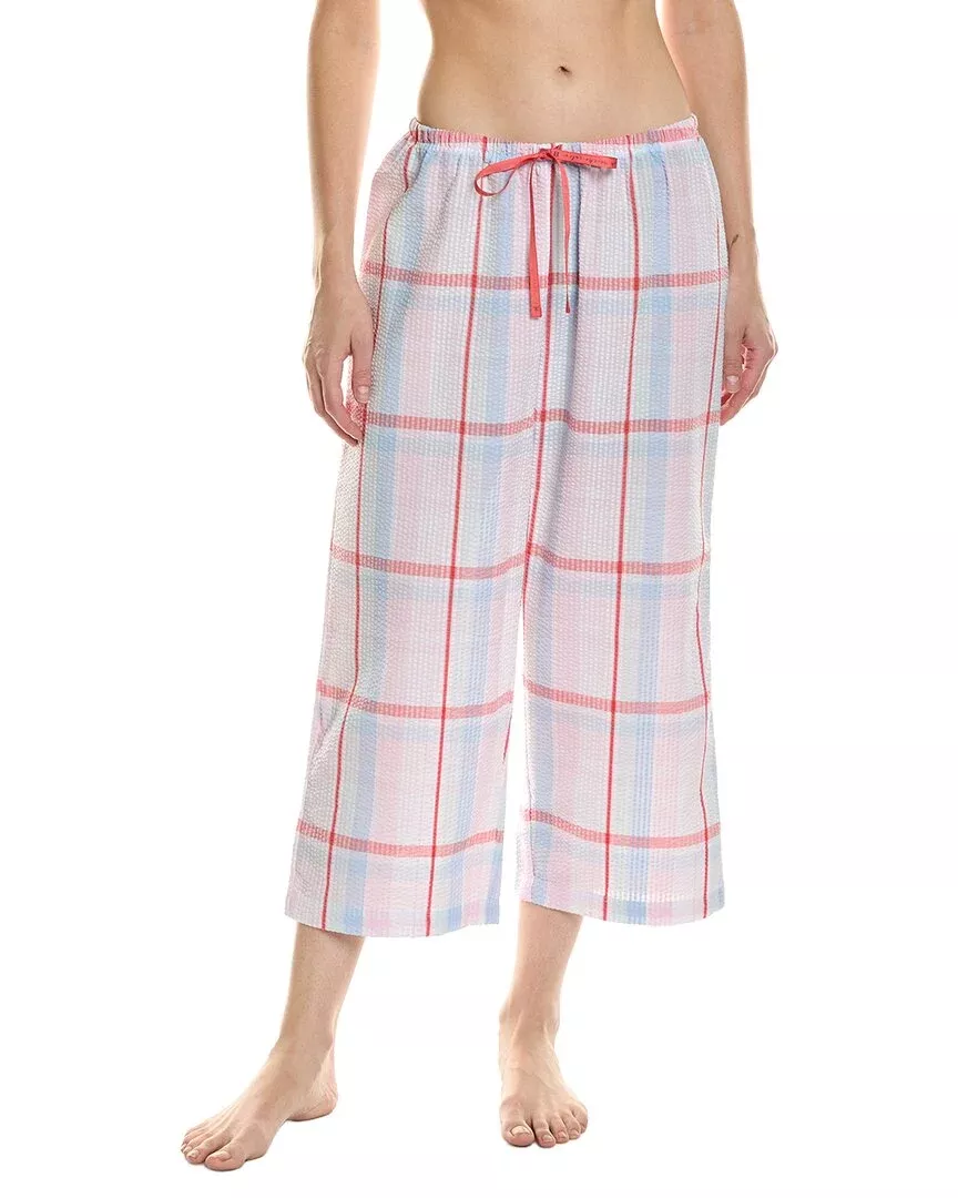 Hue Seersucker Pajama Capri