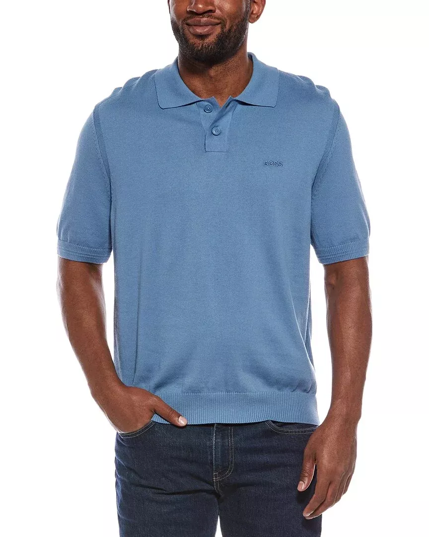 Hugo Boss Asac Knit Polo Shirt