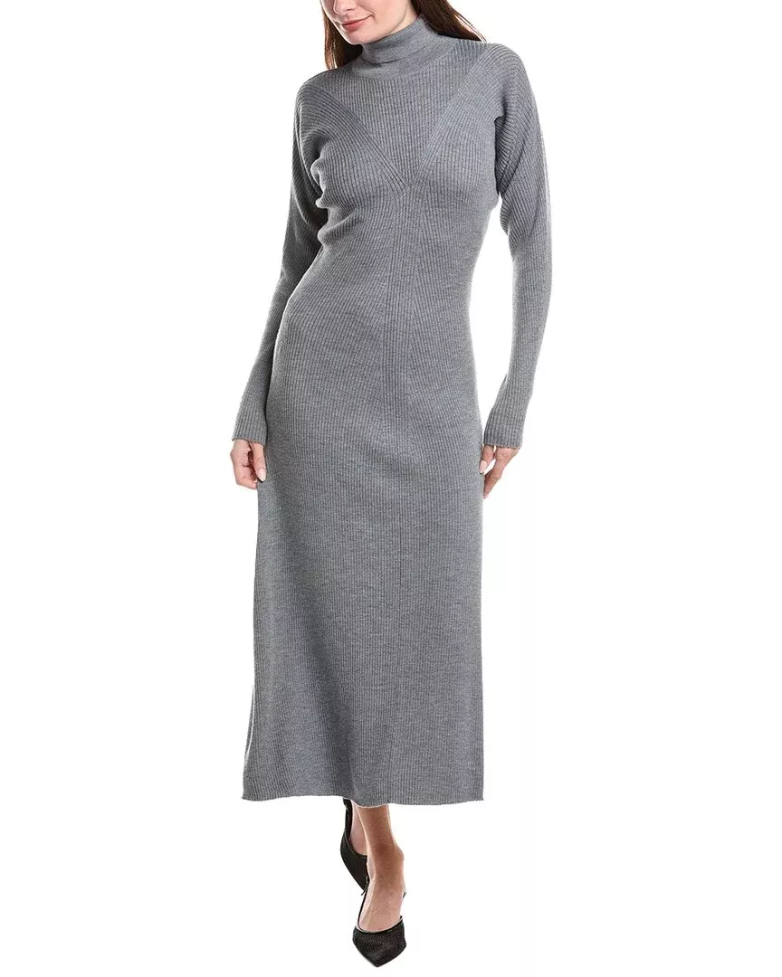 Hugo Boss Forbini Wool Sweaterdress