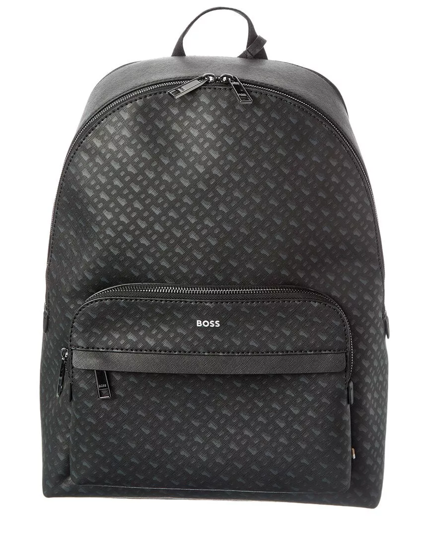 Hugo Boss Zair Leather Backpack