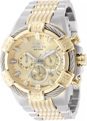 Invicta Men's Bolt Gold Dial Watch - 49902