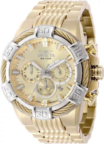 Invicta Men's Bolt Gold Dial Watch - 49906