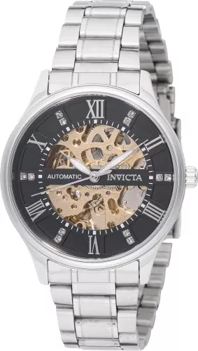 Invicta Men's Objet D Art Black Dial Watch - 69118