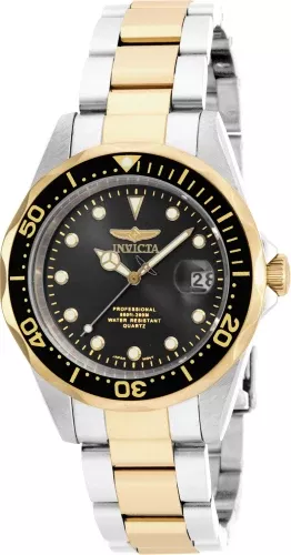 Invicta Men's Pro Diver Black Dial Watch - 17049