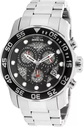 Invicta Men's Pro Diver Black Dial Watch - 19836