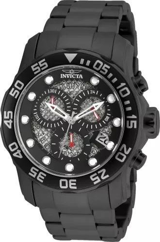 Invicta Men's Pro Diver Black Dial Watch - 19838